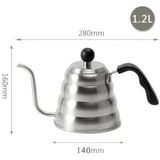 1,2 L Çelik Barista Filtre Kahve Demleme İbriği Drip Kettle Cin372