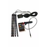 12 Ledli Rgb Işıklı Araç Içi Ayak Altı Led Oto Ampul Kumandalı 7 Renk Mir12741167