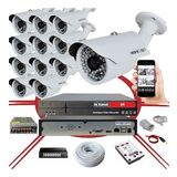 12' li 5 MP 1940P Sensör 6 Megapiksel Sony Lens Metal Kasa IP Güvenlik Kamerası Seti_BS 748IP