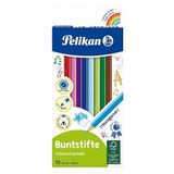 12 li Kuru Boya Kalemi Karton Kutu 1 Paket 12 Renk Kuruboya Tam Boy Renkli Kalem