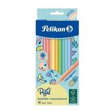 12 Li Pastel Renk Kuru Boya Kalemi Karton Kutu 1 Paket 12 Renk Kuruboya Tam Boy Renkli Kalem