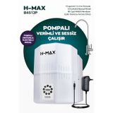 12 Litre Pompalı 15 Aşama Su Arıtma Cihazı Hmaxb4512p