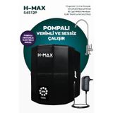 12 Litre Pompalı 15 Aşama Su Arıtma Cihazı Hmaxs4512p