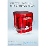 12 Litre Tanklı Kapalı Kasa Su Arıtma Cihazı - Kırmızı