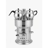 12 LİTRE TEK MUSLUK SEMAVER + 2 ADET BÜYÜK DEMLİK HEDİYELİ