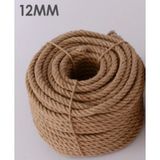 12 Mm Kendir Halat - Jüt Halat Kalın Ip Salıncak Halatı 20 Metre