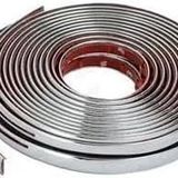 12 Mm Nikelajlı Krom Çıta Nikelaj Şerit Yapışkanlı (10 Metre)