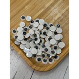 12 mm Oynar Göz Siyah 50 Çift