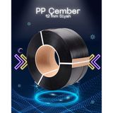 12 Mm Siyah Pp Çember ( Polipropilen) Makine Çemberi ( Koli Kapama , Koli Koruma Çemberi)