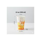 12 Oz (350 Ml) Karton Bardak - 50 Adet - Desenli Soğuk/sıcak Içecek - (Tek Kullanım, Kapaksız)