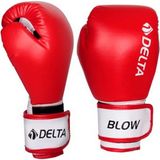 12 Oz Boks Eldiveni – 78-90 kg Yetişkin Için Kick Boks, Muay Thai, Sparring Eldiven - Kırmızı
