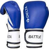 12 Oz Boks Eldiveni – 78-90 kg Yetişkin Için Kick Boks, Muay Thai, Sparring Eldiven - Mavi