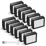 12 paket yedek HEPA filtre iRobot Roomba evo, i, e, j Serisi: E5 E6 E7 i1 i3 i4 i5 i6 i7 i8 j7 ve All Plus Sürüm Robotik Süpürgeler (DEĞİL FOT J7+)