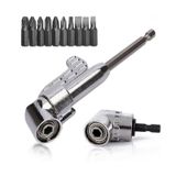 12 Parça 1/4'' Bits Uç ve Köşe Vidalama Adaptörü Seti