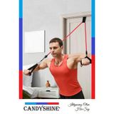 12 Parça Deluxe Profesyonel Direnç Lastiği Seti Latex Premium Kalite Fitness Kondisyon Direnç Lastik