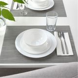12 Parça Favorısera Yemek Takımı Beyaz Renk Sade Modern Takım