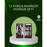 12 Parçalık Özel Deri Çantalı Kişisel Bakım Seti P198994s844