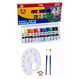 12 Renk Guaj Boya Başlangıç Seti (12X9 Ml)