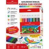 12 Renk Keçeli Boya Kalemi Seti Okul ve Ev Için