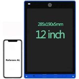 12" Renkli Dijital Yazı Tahtası 12 Inc Grafik Tablet Dijital Not Tahtası Yaz-Sil Dijital Not Tahtas