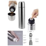 12 Saate Kadar Sıcak Soğuk Tutma 750Ml Çift Katmanlı Çay Kahve Kamp Piknik Termosu Sus304 Çelik İnox