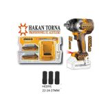 1/2 Şarjlı Somun Sökme 850NM Akülü Darbeli Bijon Sökme 1/2" 20V 2.0AH