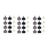 12 Set Bisiklet Hidrolik Mekanik Disk Kaliper Fren Balatası Bp 10 Kare Model Bisiklet Balata