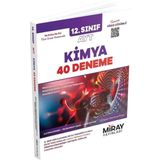 12. Sınıf AYT Kimya 40 Deneme Video Çözümlü Miray Yayınları