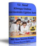 12. Sınıf Kimya Online Görüntülü Eğitim Seti