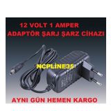 12 VOLT 1 AMPER ADAPTÖR MİNİ UYDU ALICI ADAPTÖRÜ KALİTELİ