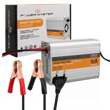 12 Volt - 10 Amper Akıllı Hızlı Akü Şarj Cihazı Analog Amper Göstergeli 125X90x55mm