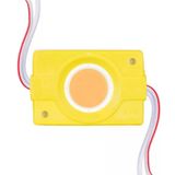 12 Volt 2.4 Watt Sarı Cob Led Modül - 40X22 Mm