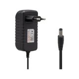 12 Volt - 2 Amper 5.5 * 2.5 Mm Uçlu Plastik Kasa Priz Tipi Adaptör