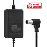 12 VOLT - 3 AMPER - 5.5*2.5 UÇLU PLASTİK KASA MASAÜSTÜ ADAPTÖR YERLİ ÜRETİM