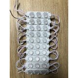 12 Volt 3 Lü 3 Watt Geniş Lensli 3030 Modül Led 10 Adet Beyaz