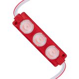12 Volt 3 Watt Kırmızı Led Modül - 74X20 Mm - 3030 Çip