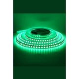 12 Volt 5050 Dış Mekan Şerit LED 3 Çipli Yeşil Metrede 60 LED IP65 (5 Metre)