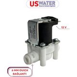 12 Volt 6 mm Quick Bağlantılı Solenoid Valf