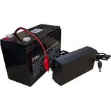 12 Volt 7 Amper Akü ve 3 Amper Akü Şarj Aleti Pilsan Akülü Oyuncak Araba Uyumlu Akü Şarz Seti - Çok Renkli