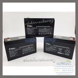 12 Volt 7A Akü - 12V 7Ah Kuru Tip Bakımsın Akü Üretim Yılı 2024 12V7ah Akü