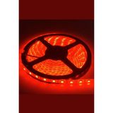 12 Volt Iç Mekan Şerit LED 3 Çipli Kırmızı Metrede 60 LED IP20 (5 Metre)