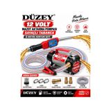 12 Volt Mazot Aktarma Pompası&5 Metre Telli Hortum&sayaçlı Tabanc