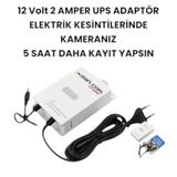 12 Volt Ups Adaptör Şarjlı Voltaj Korumalı Güç Kaynağı