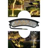 12 Watt Bahçe Armatürü LED Palmiye Ağaç ve Sütun Aydınlatma IP68 Dış Mekan Bahçe Aydınlatma Pembe