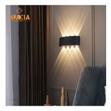 12 Watt Gün Işığı Dekoratif Işık Süzmeli Led Aplik, Modern Led Armatür, İç ve Dış Mekan Modern Aplik