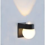 12 Watt Modern Tasarım İç Ve Dış Mekan, Bahçe, Balkon, Banyo Apliği Günışığı Led Armatür Duvar Aplik