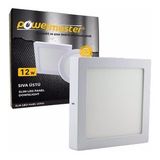 12 Watt Sıva Üstü Panel Kare Led
