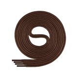 120 Cm 4 Mm Kahverengi Yuvarlak 1 Çift Ayakkabı Bağcığı Kahverengi