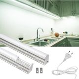 120 cm Beyaz LED Bant Armatür Floresan Aç Kapa Butonlu ve Fişli SB-6530 - 1,20 m