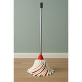 120 cm Metal Saplı Mikrofiber Temizlik Mop Seti, Pratik ve Hafif Ev Temizliği Aracı - Antrasit - Seçenek 1